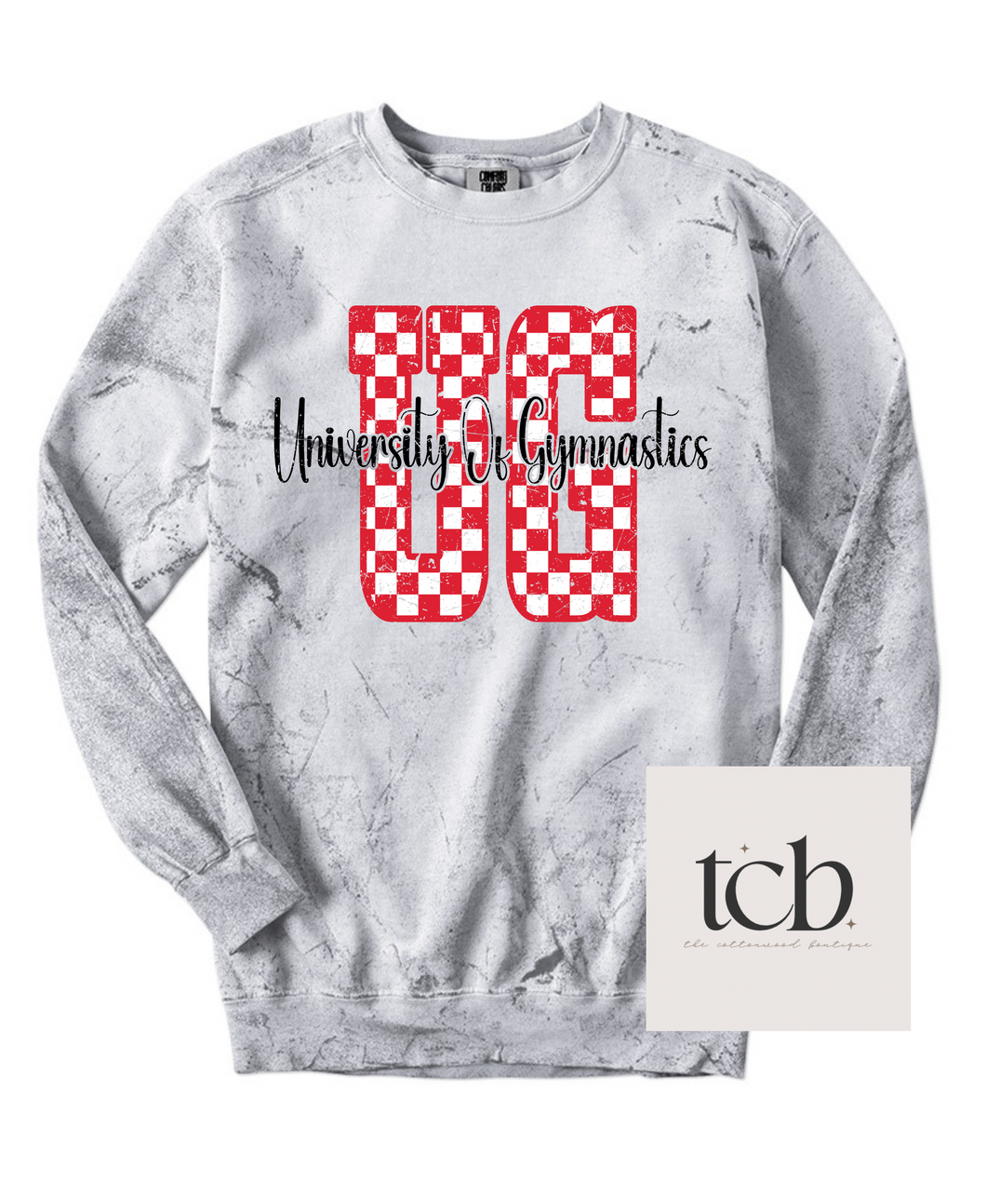 University of Gymnastics - Red Checkered